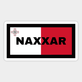 Naxxar City in Malta Flag Sticker